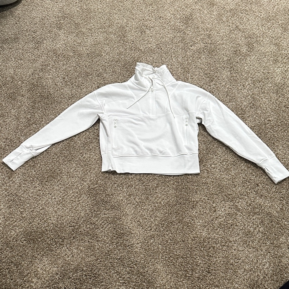 Old Navy Active White Sweatshirt